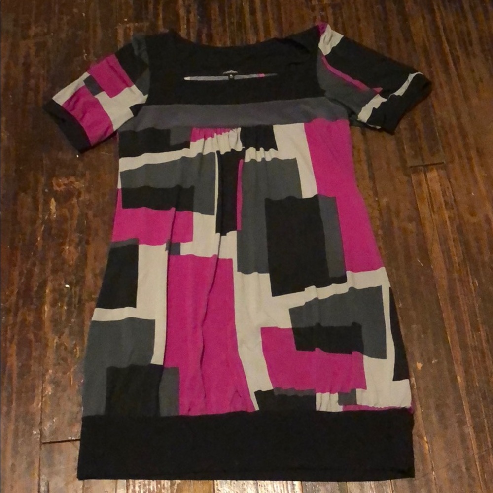 Mini Geometric Dress